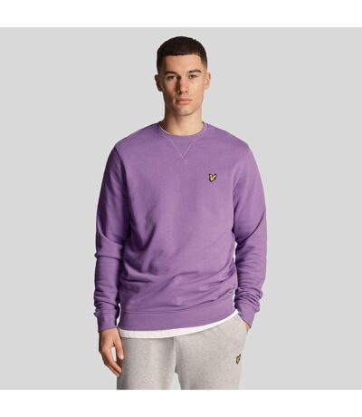 Sweat Homme Violet Clair Lyle & Scott