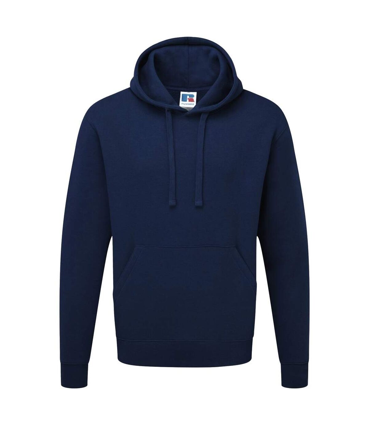 Russell Mens Authentic Hooded Sweatshirt / Hoodie (French Navy) - UTBC1498