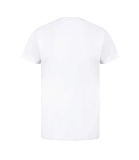 Casual Classics Unisex Adult Ringspun Cotton Natural T-Shirt (White)