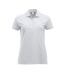 Polo marion femme blanc Clique-1