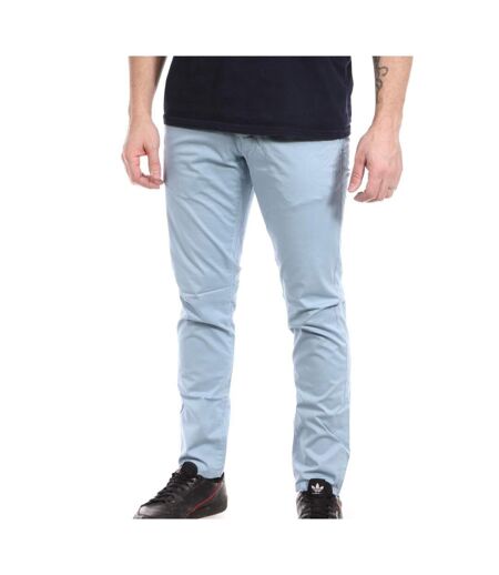 Chino Bleu Homme Teddy Smith Cropped Twill - 27