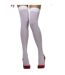 Bas autofixants femme blanc Smiffys-1