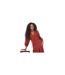Robe Longue Depera Femme Rouge Boss-1