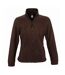 SOLS Womens/Ladies North Full Zip Fleece Jacket (Dark Chocolate) - UTPC344
