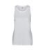 AWDis Just Cool Womens/Ladies Girlie Smooth Sports Vest (Arctic White)