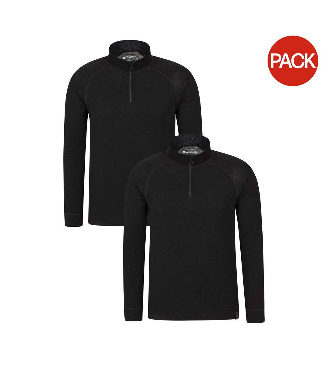 Hauts Thermiques Homme Noir Mountain Warehouse-1