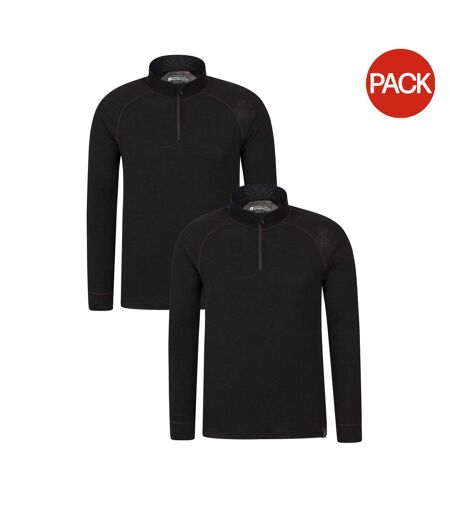 Hauts Thermiques Homme Noir Mountain Warehouse