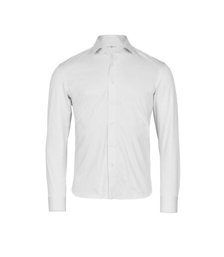 Mens Stretch Active Shirt White Tee Jays