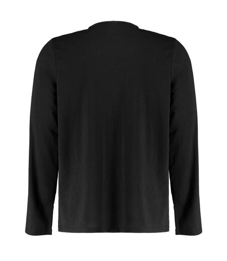 Mens Long-sleeved T-shirt Black Kustom Kit