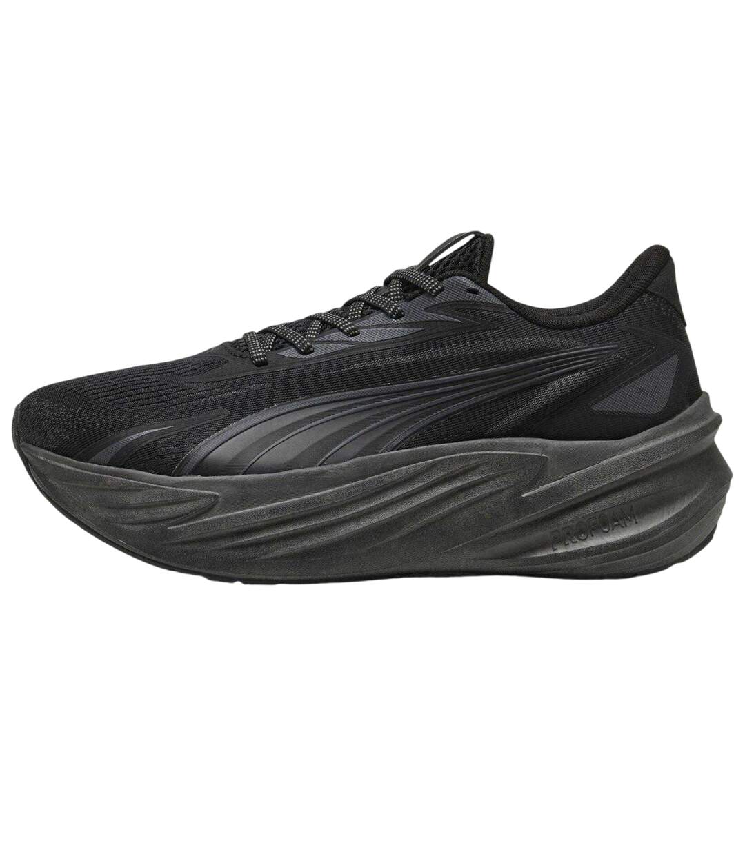 Mens Pro Running Trainers Triple Black Puma-2