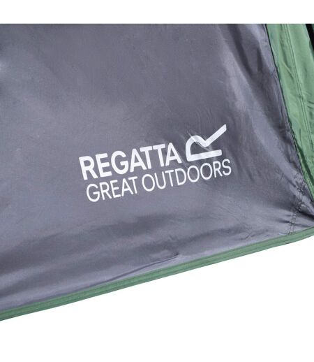 Regatta Kivu V3 3 Person Dome Tent (Green Pastures/Ebony) (One Size) - UTRG9586
