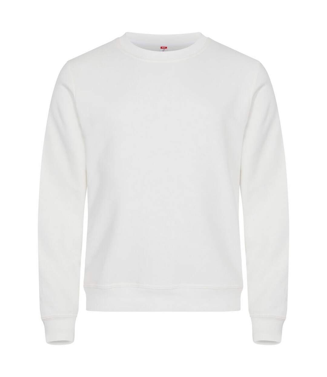 Unisex Adult Miami Round Neck Sweatshirt Off White Clique-1
