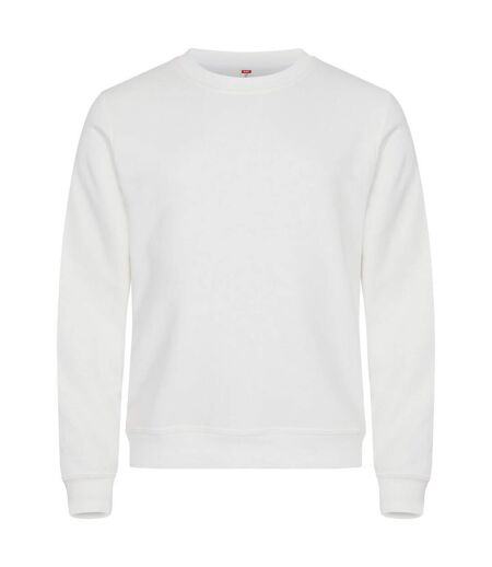 Unisex Adult Miami Round Neck Sweatshirt Off White Clique