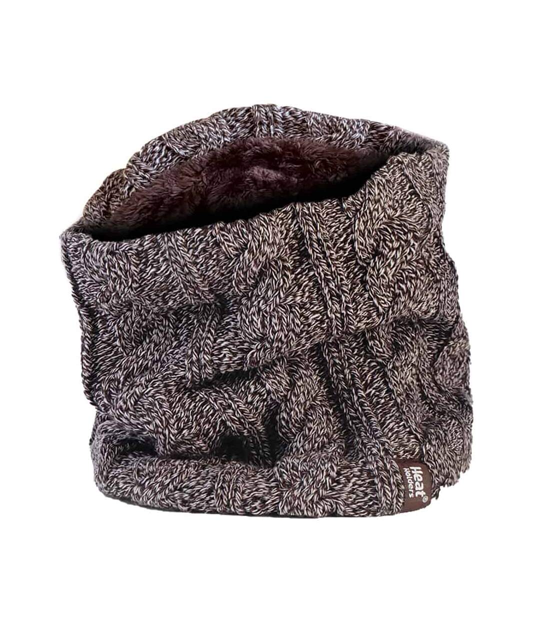 Cache-Cou Snood Femme Thermique Doublé Polaire-1