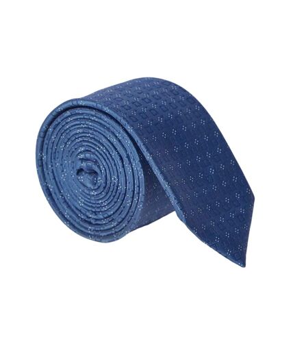 Mens geometric tie one size navy Burton