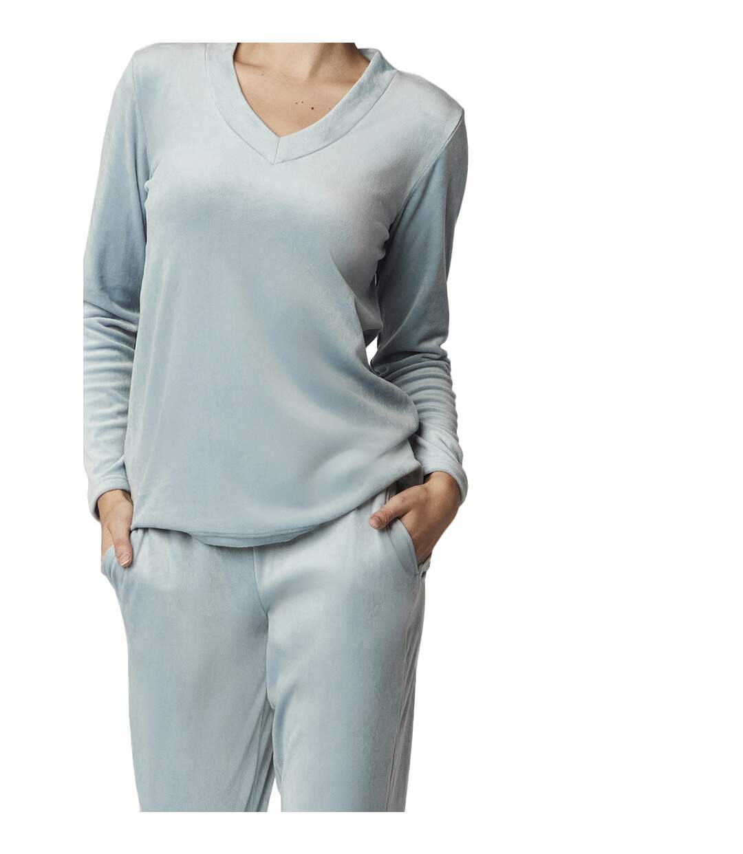 Pyjama pantalon top manches longues POLARSOFT Selmark-4