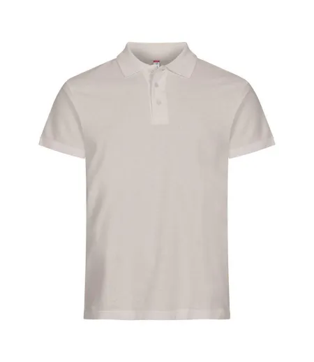 Polo Basic Homme Beige Gris Clique