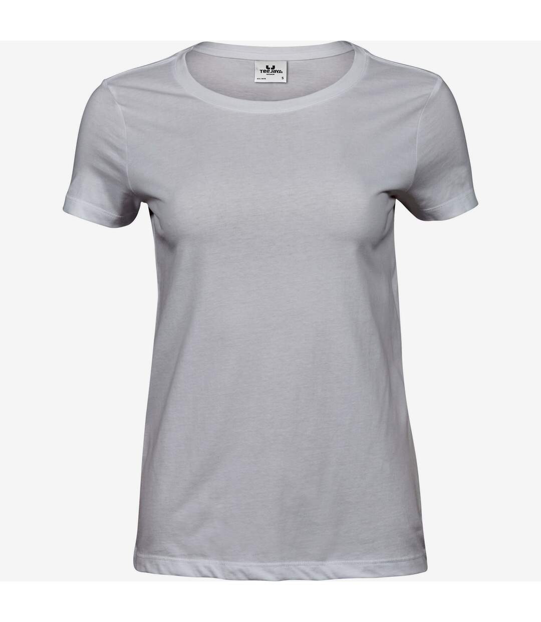 T-shirt luxury femme blanc Tee Jays