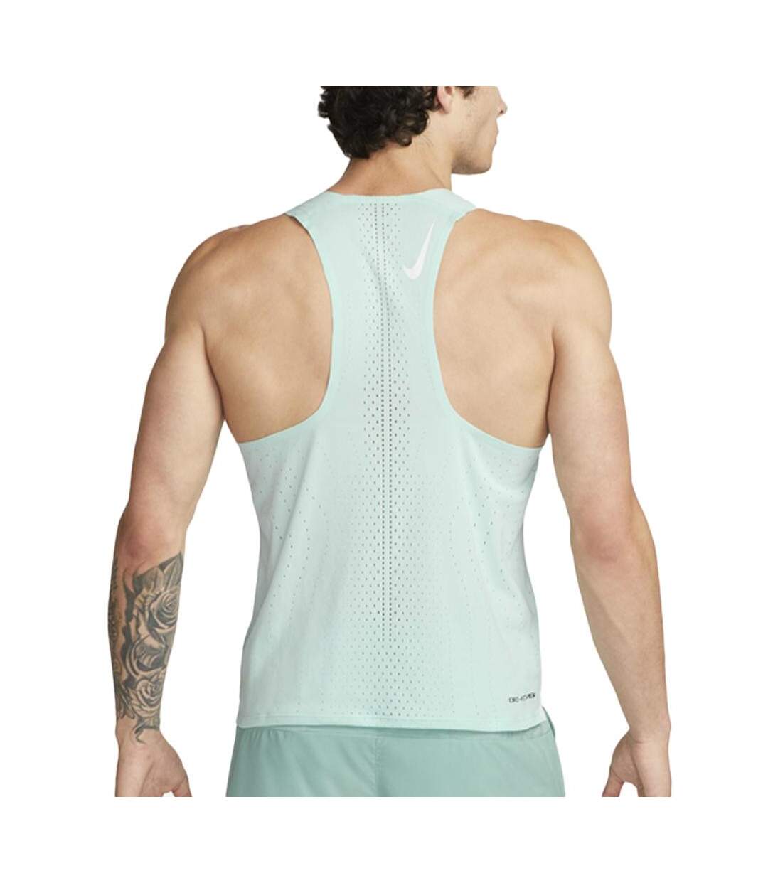 Débardeur Bleu Homme Nike Aroswft Singlet - L