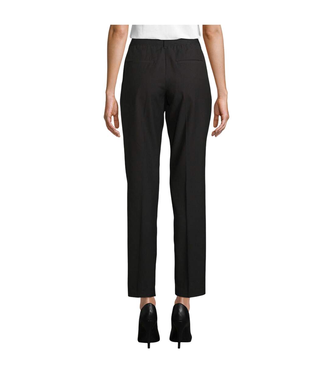 Pantalon De Costume Gabin Femme Noir Sombre NEOBLU-2
