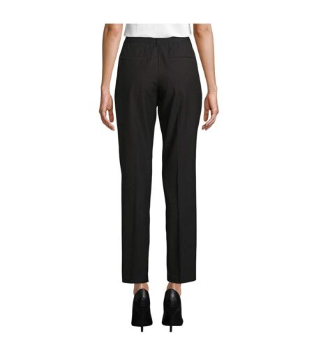 Pantalon De Costume Gabin Femme Noir Sombre NEOBLU
