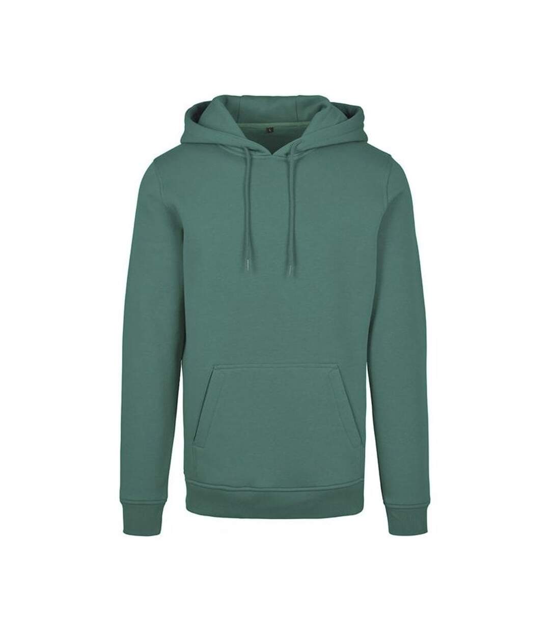 Sweat à capuche hommes vert Build Your Brand-1