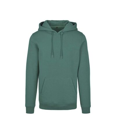 Build Your Brand Mens Heavy Pullover Hoodie (Pale Leaf)