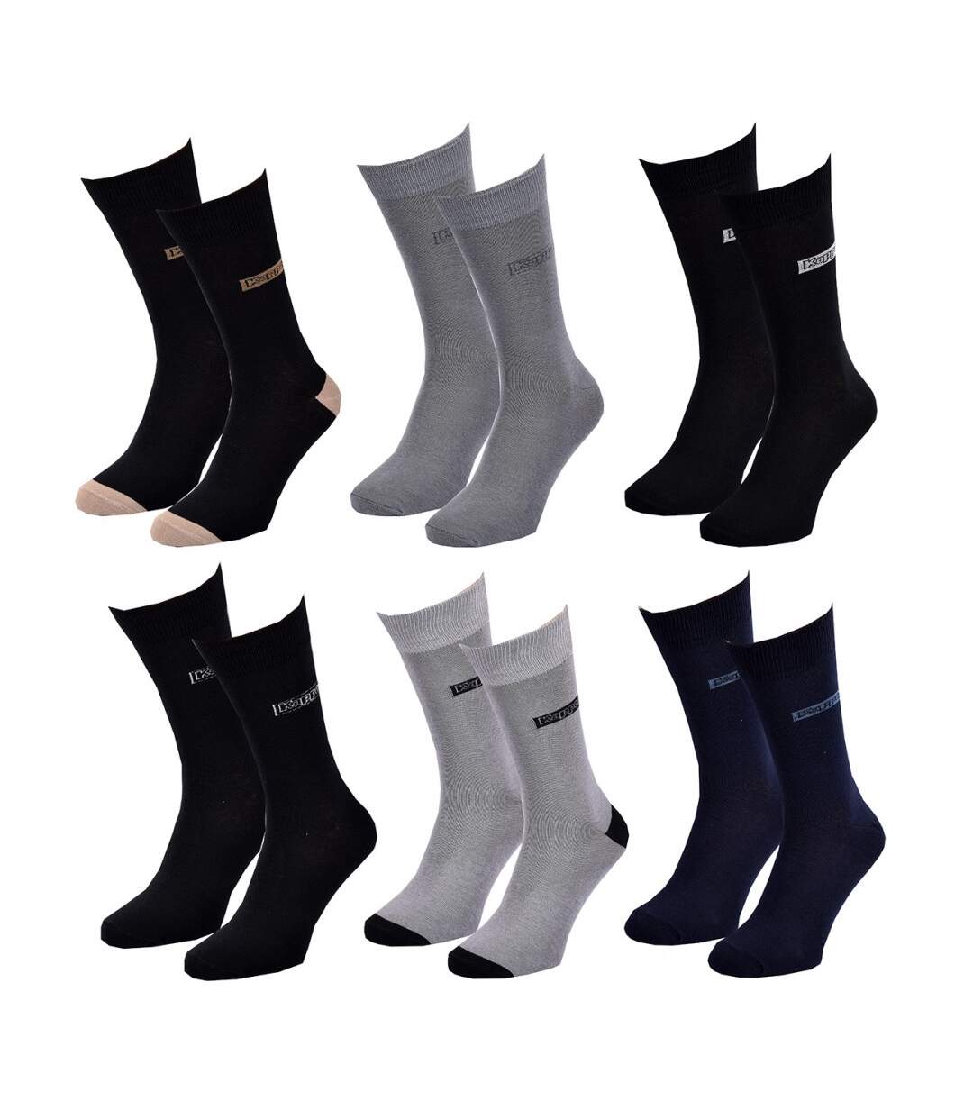 Chaussettes Homme VILLE KAPPA - Pack de 6-2