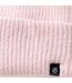 Bonnet Uni Motif/style Pompon Femme Rose Pâle Dare 2B-3