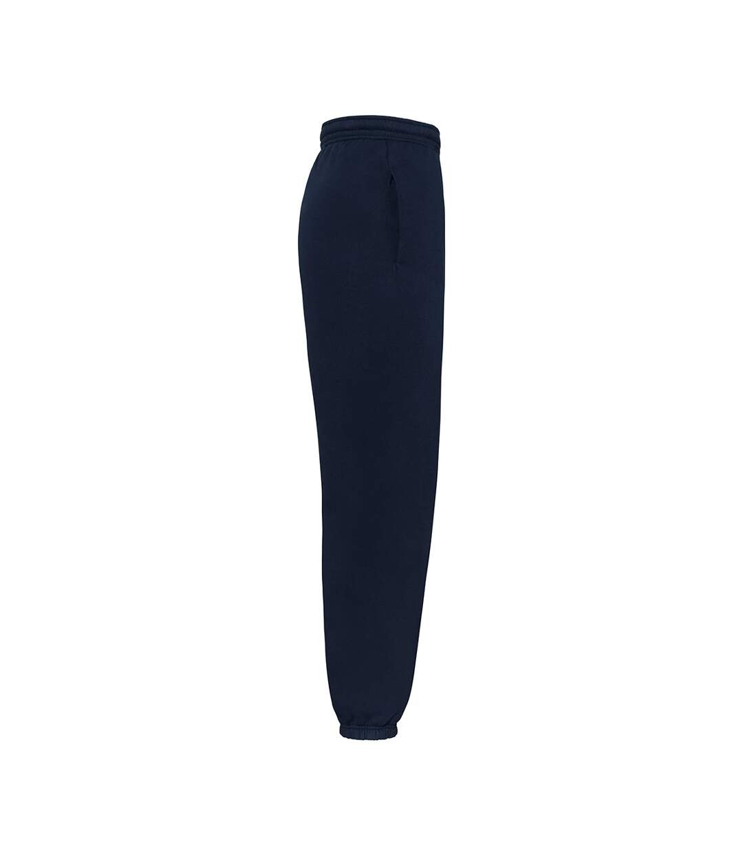 Unisex Adult Iconic Premium Jogging Bottoms Deep Navy Fruit Of The Loom-3