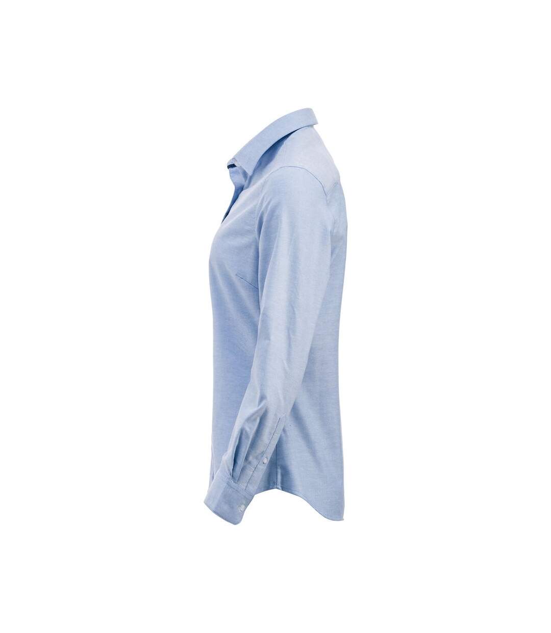 Womens/ladies Garland Formal Shirt Royal Blue Clique-3