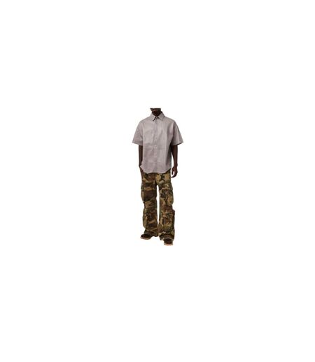 T-shirt Manches Courtes Homme Gris Givré Diesel