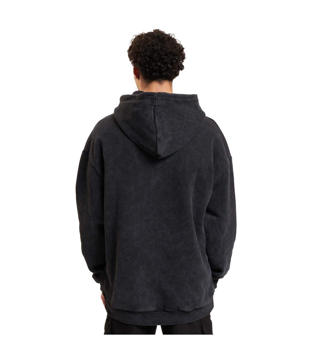 Sweat À Capuche Homme Noir 9N1M SENSE-3