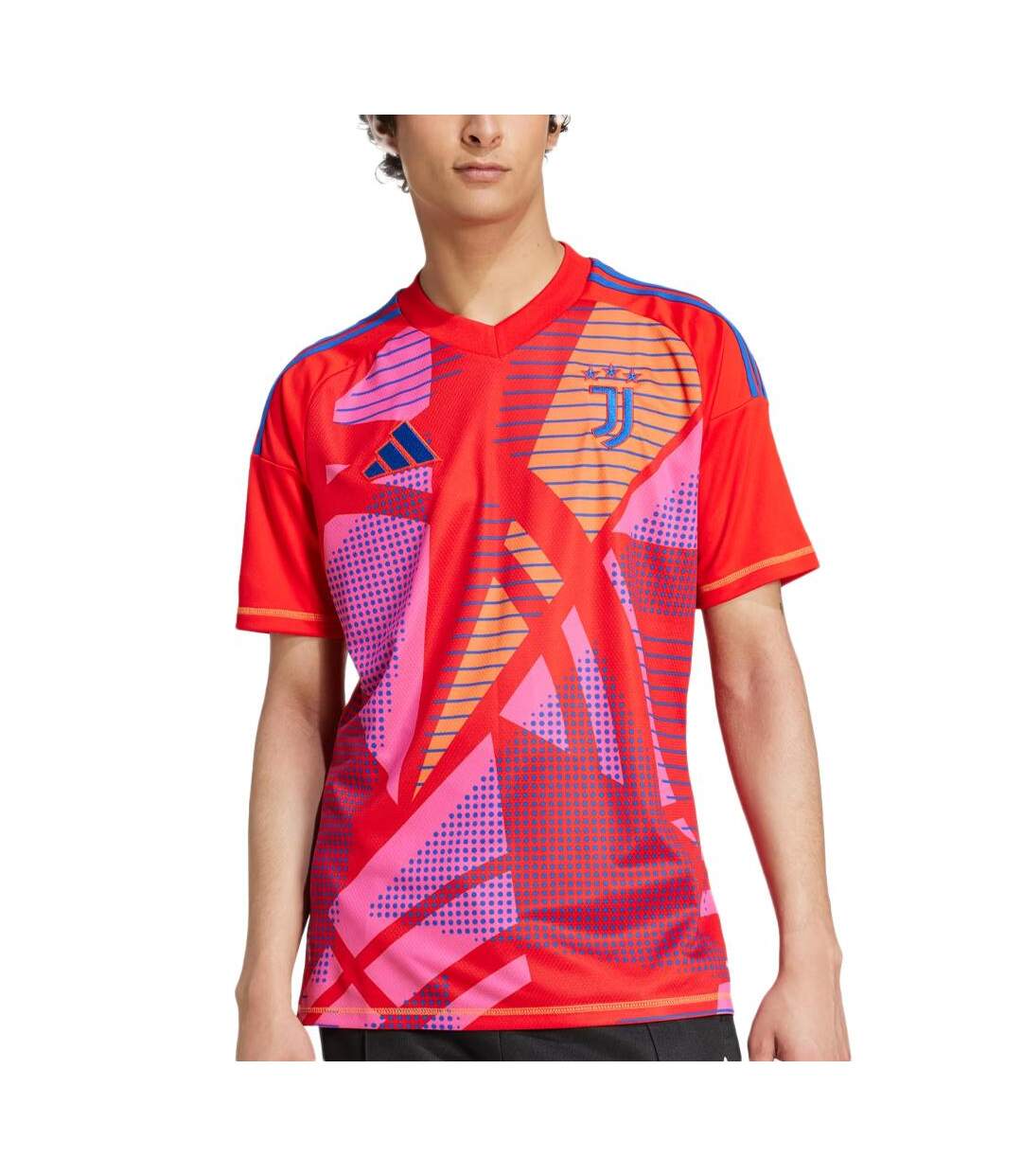 Juventus maillot de gardien rouge homme adidas 24/25-1