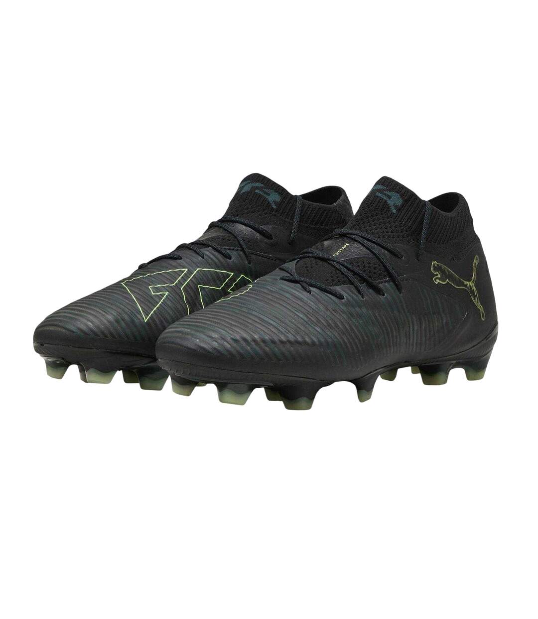 Mens Future 8 Ultimate Firm Ground Football Boots  Black Puma-4