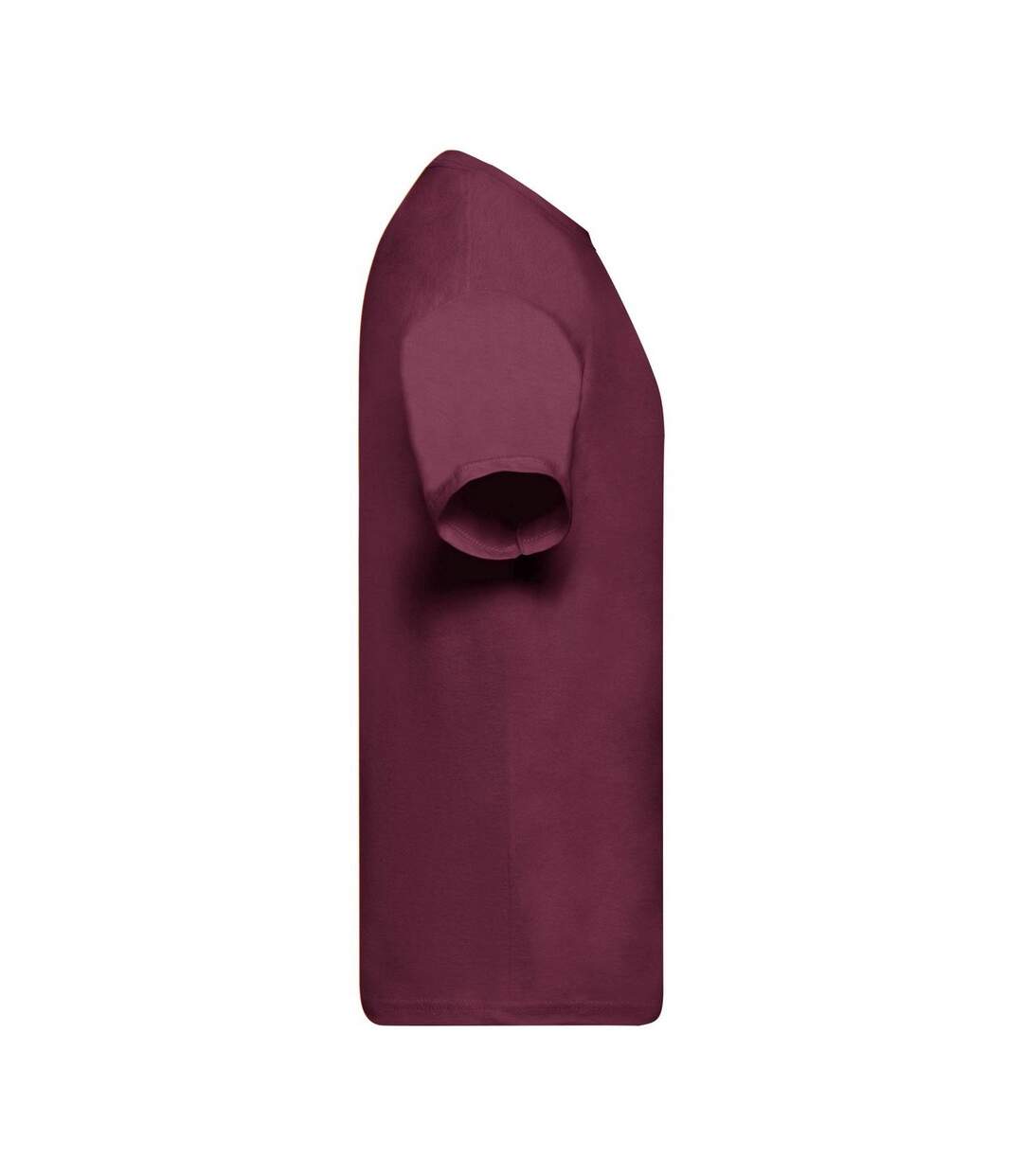 T-shirt Manches Courtes Homme Bordeaux Fruit Of The Loom-2