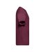 T-shirt Manches Courtes Homme Bordeaux Fruit Of The Loom-2