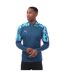 Mens Individual Final Quarter Zip Training Top Blue Puma-1