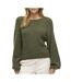 Pull en maille rose femme vila choca-1
