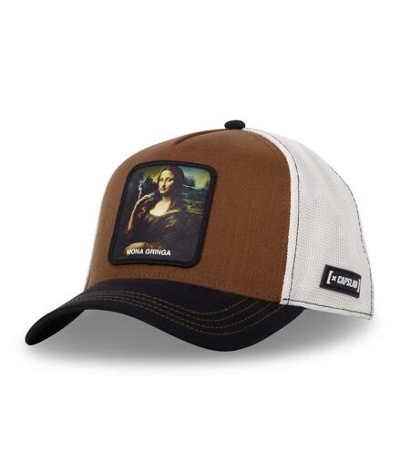 Casquette homme trucker effet bamboo finitions premium Mona chica Capslab