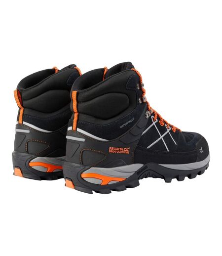 Regatta Mens Samaris Pro II Suede Walking Boots (Ash Magma) - UTRG10074