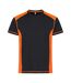 Mens ambition visibility t-shirt visibility orange Clique-1