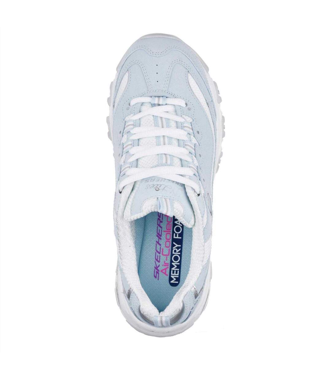 Baskets D'lites Biggest Fan Femme Lavande Skechers-3