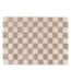 Tapis Déco Shaggy Damero 120x170cm Naturel-1