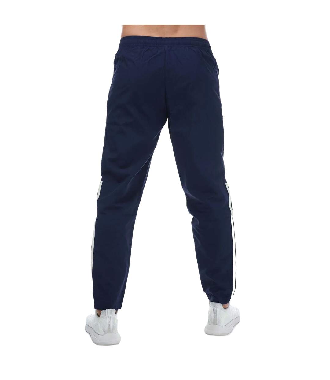 Mens 2023/24 Italy Presentation Jogging Bottoms Blue Adidas-2