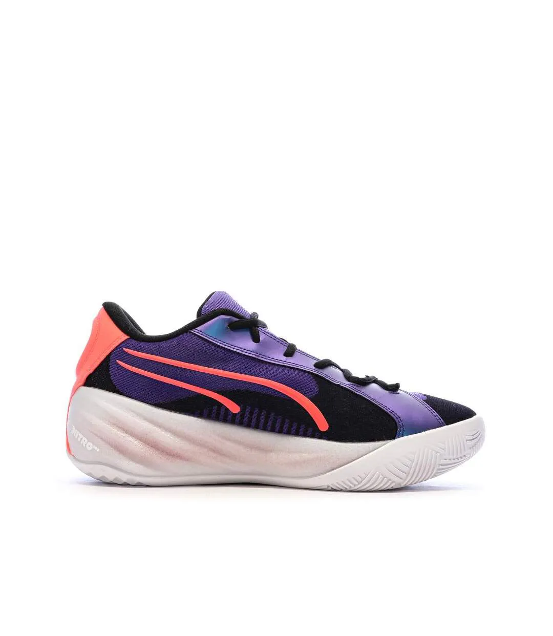 Chaussures indoor violettes/roses homme puma all-pro nitro-2