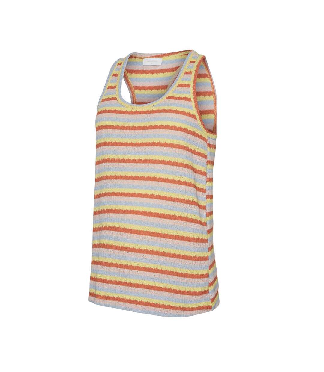 Débardeur jaune/orange femme mamalicious lohana-1