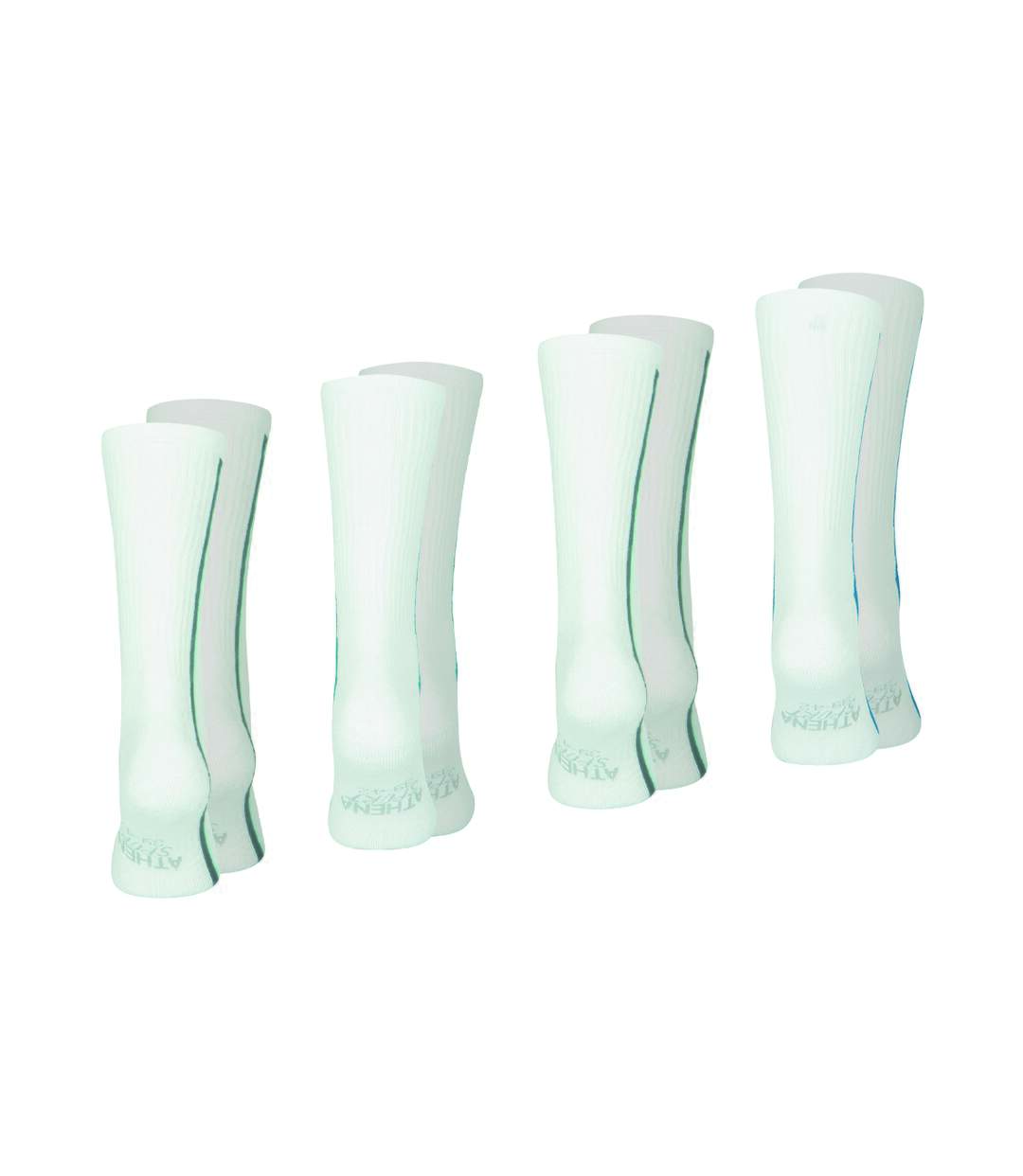 Lot de 4 mi-chaussettes homme Odor Control Athena-3