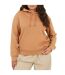 Sweat À Capuche Manches Longues Motif/style Uni Femme Marron Clair Brave Soul-2