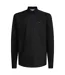 Mens Core Flex Poplin Long-sleeved Shirt Black Tommy Hilfiger-1